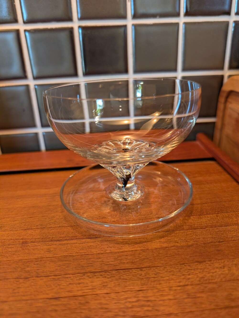 MCM Belfor "Exquisite" Crystal Coupes/Dessert Glasses,8